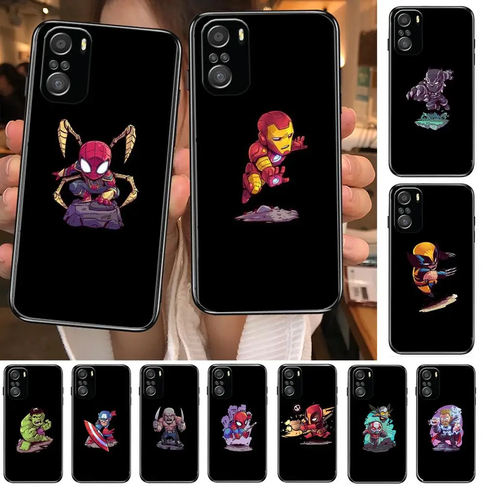

Popularity Marvel Smartphones xiaomi case for redmi 9 case redmi 7A 8 8A 9A 9C 10X pro 5G Xiaomi mi 8SE mi 10 ultra mi 11 lite