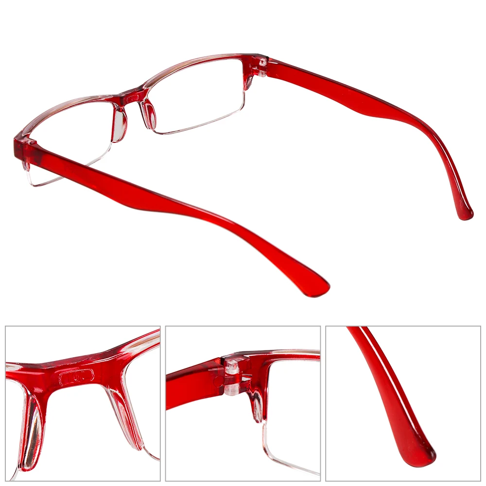 Очки для чтения унисекс очки против скольжения дальнозоркости по рецепту + 1 00 ~ 4 0