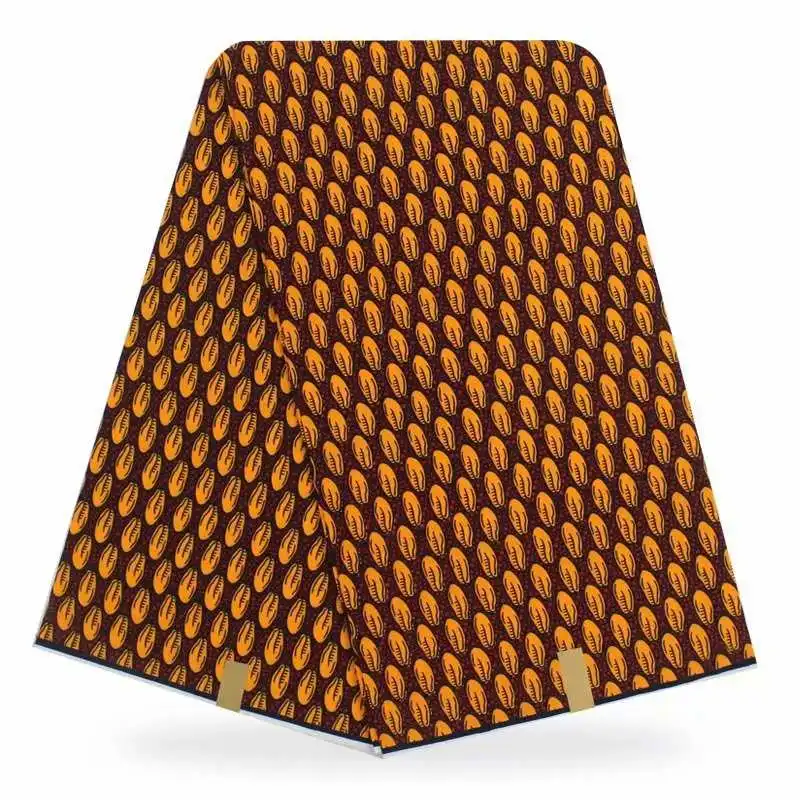 

African Fabric Ankara Real Wax Print Nigeria 100% Cotton African wax print Sewing Fabric High Quality best jave quality wax