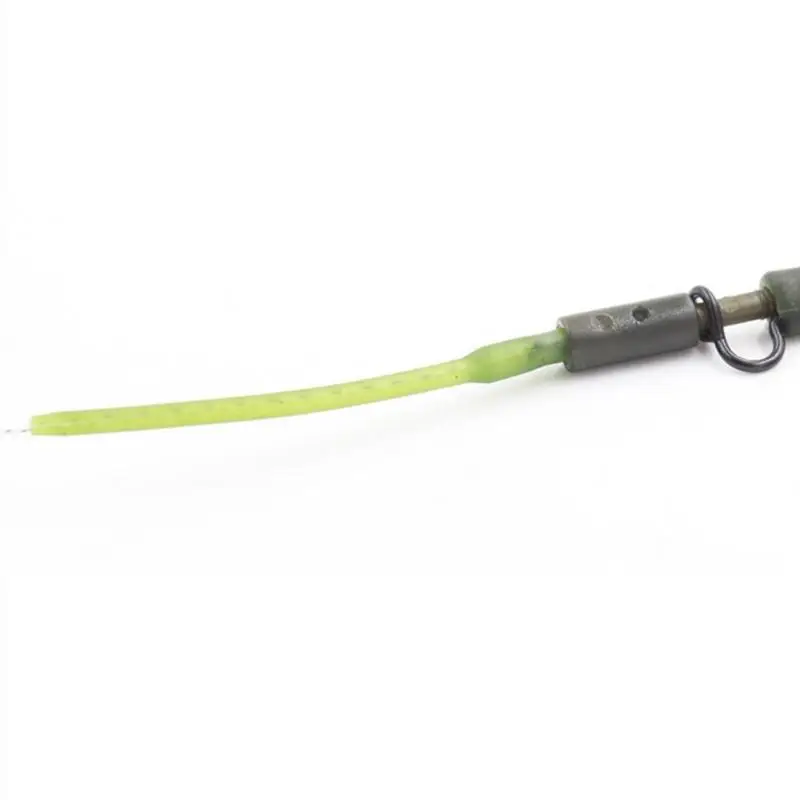 Скрытый свинцовый крючок для ловли карпа рукава 10 шт. аксессуары Длинный