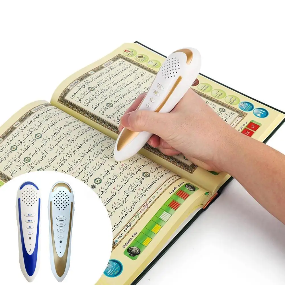 

1Pcs random color Eid Mubarak Product M9 Point Reader Support Multi-language Gold Blue T6H2