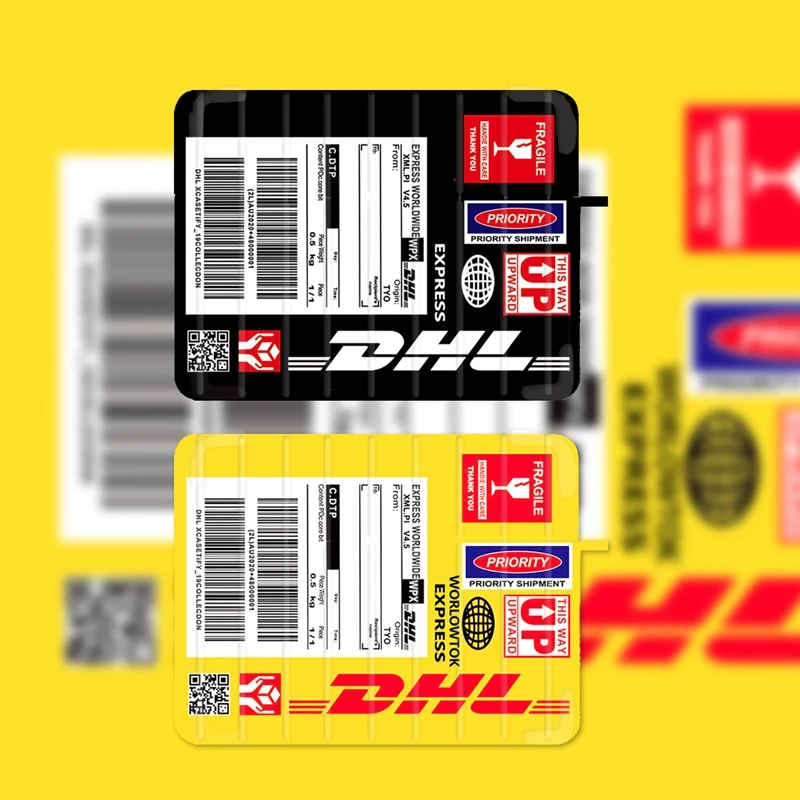 

DHL Express Wireless Bluetooth Earphone Case For Airpods Pro 3 Charging Box Silicone Stripe Shockproof Protective Case