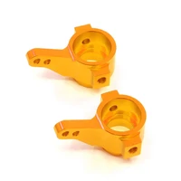 2pcsset aluminum alloy steering cup knuckle arm for 110 tamiya cc01 ta02 ta03 rc car spare part