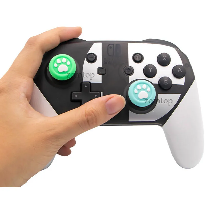 Набор колпачков для джойстика с кошачьими крапанами Switch Pro Controller PS4/PS3/Xbox 360