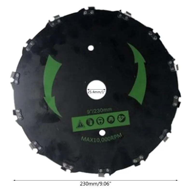 

14/20 Teeth Brush Cutter High Carbon Steel Saw Blade Lawn Mower for Cutting Grass Tree Garden Tool Accessories