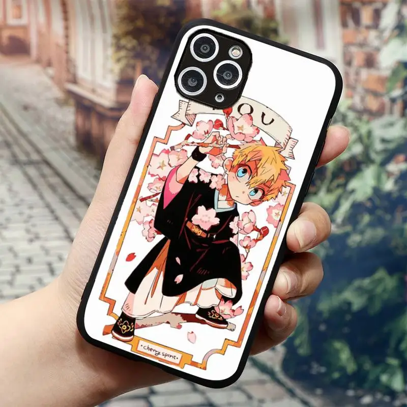 

Anime Hanako kun cute sweet Phone Case for iPhone 11 12 mini pro XS MAX 8 7 6 6S Plus X 5S SE 2020 XR