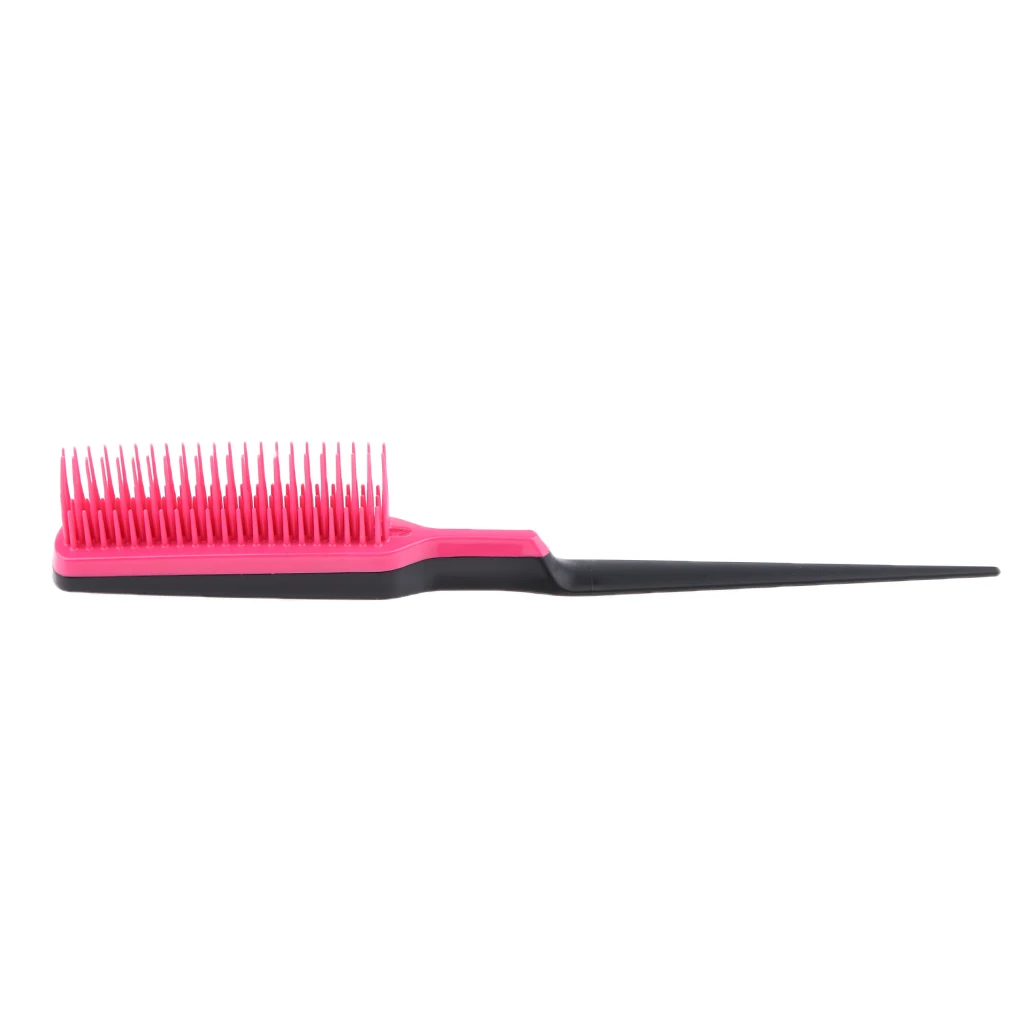 

3x Pro Salon Plastic Hairdressing Styler Barber Hair Brush - Size 25x14cm