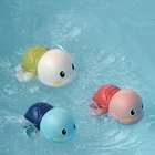 Милая мультяшная черепаха, заводные игрушки, детская плавающая игрушка в воде, Классическая заводная игрушка, плавающая черепаха, пляжные игрушки для купания, детские подарки