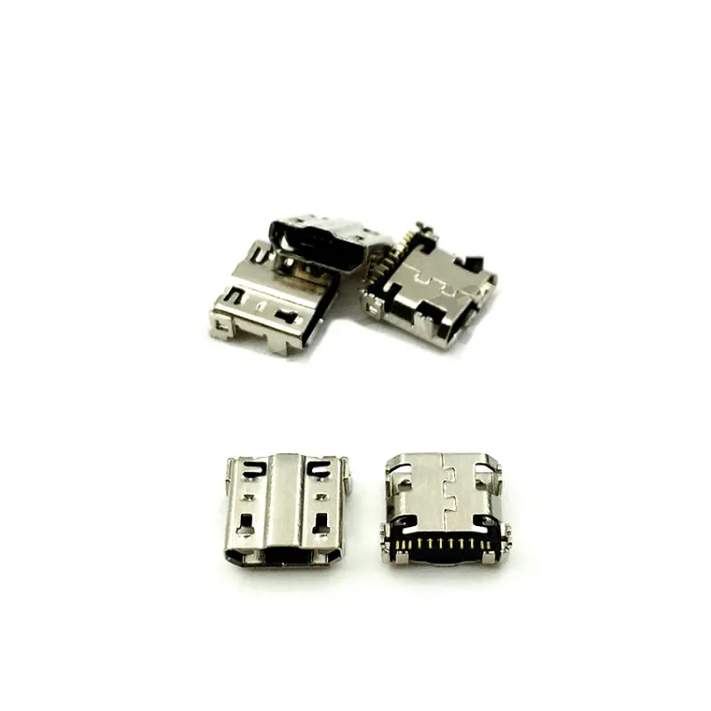 

10pcs/Lot ,Micro USB Plug Charging Port Connector Socket For Samsung Galaxy S4 i9500 i9502 i9505 i9508 Note 2 N7100 N7102 N7105