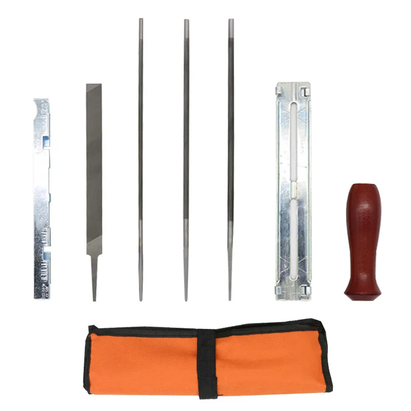 

New Special Household Hand Tools 7 Pcs Chainsaw Sharpening File STIHL Filing Kit Chain Sharpen Saw Files Tool