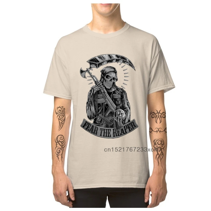 Футболка мужская с принтом черепа сатаны брендовая новая тенниска в стиле ретро