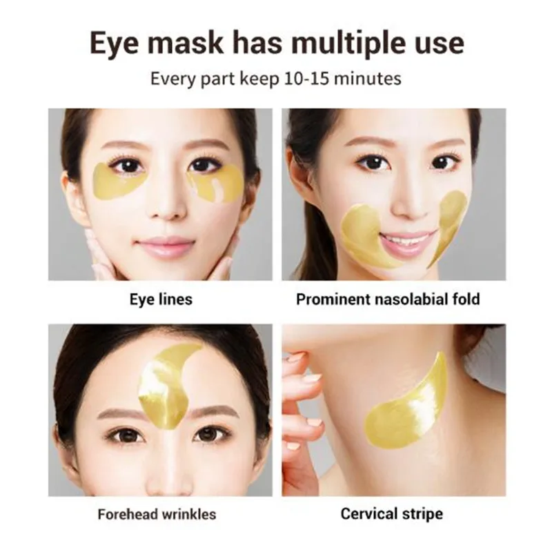 LANBENA гидрогелевые патчи под глаза для глаз лица против морщин подушечки тускнеют