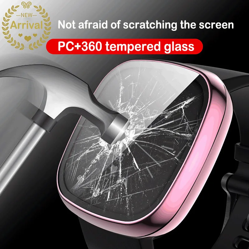 

Чехол-накладка для фитнес-браслета, из закаленного стекла, с полным покрытием