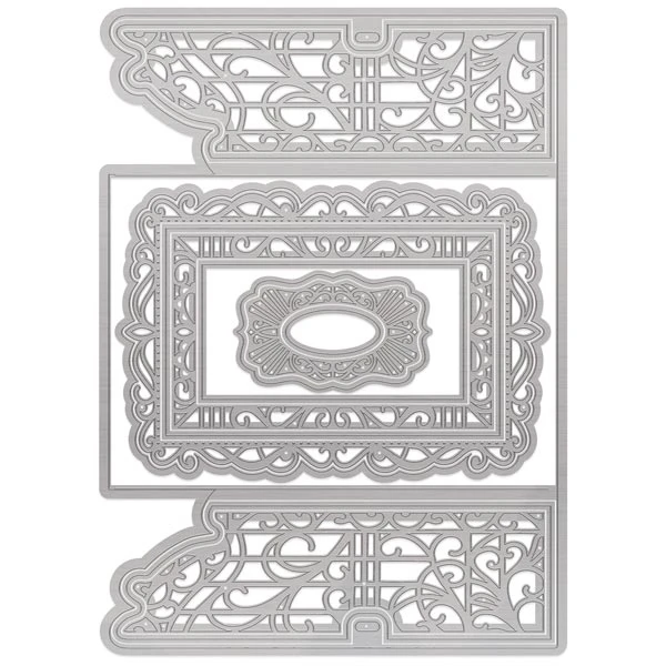 Металлические Вырубные штампы вырезанные ворота формы карты скрапбукинга