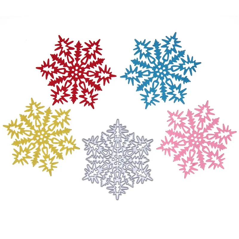 

Shining Snowflake Metal Cutting Dies Stencils Snowflake Frame Die Cuts For Card Making Scrapbooking Decoration Crafts New 2019