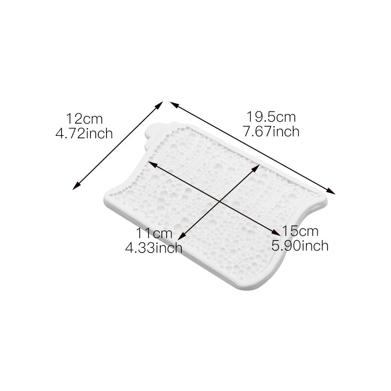 Жемчужные морские водоросли формы для украшения торта силиконовая форма