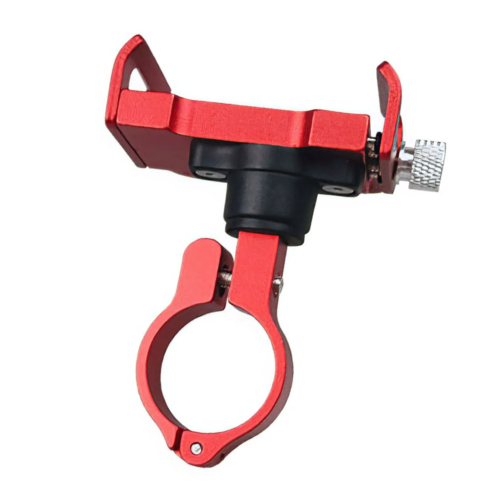 Stable Bicycle Phone Bracket Aluminum Alloy Handlebar Holder Racks Outdoor Riding Bike Motorcycle Non-Slip Fixed | Спорт и