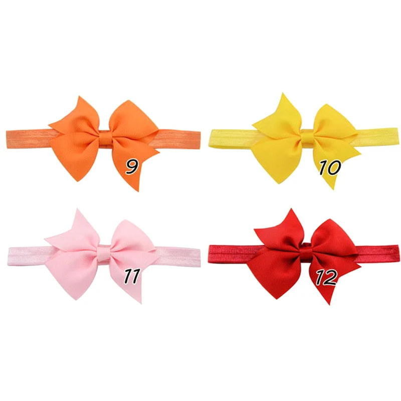 1 шт. детские повязки на голову атласные ленты повязка с бантом для девочек