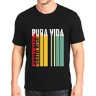 Новая модная футболка с принтом pura vida, подарочные футболки на заказ, мужские свободные топы