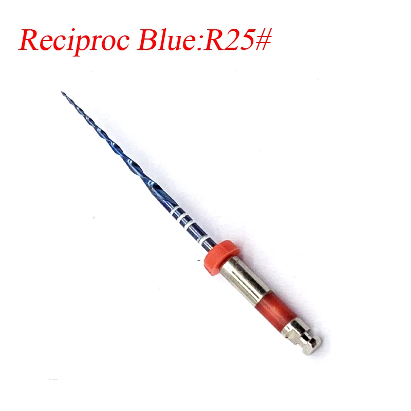 3Pic R25 dental instrument 25MM Endo Root Canal File Endodontic Reciproc Blue Dental Niti Files