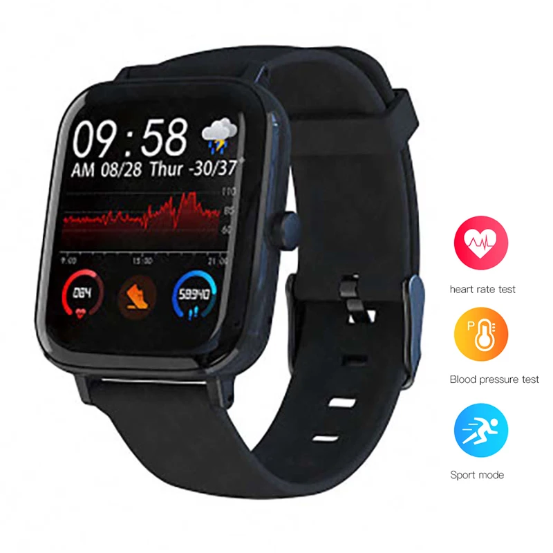 

1.5 inch smart watch 2020 men IP67 waterproof women watches Bluetooth call music HD box speaker Heart Rate Tracker Smartwatch
