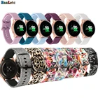 20 мм красочный силиконовый пряжка ремешок для ремень часов сменный ремешок для Garmin samsung Galaxy Watch Active gear S2 S3 huawei Amazfit Bip браслет