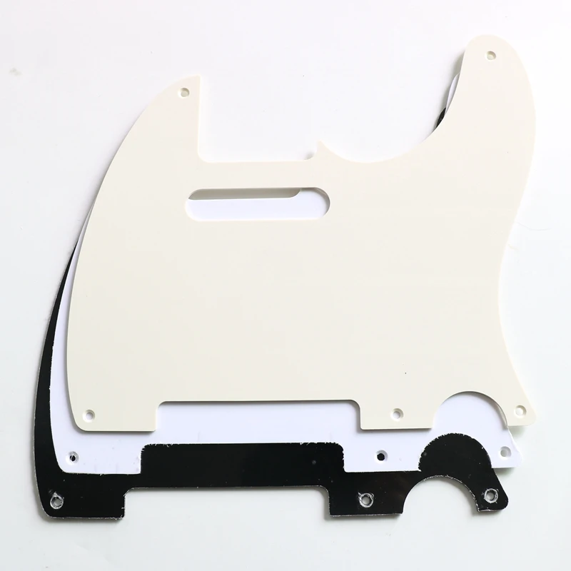 5 отверстий Винтаж пергамент теле стиль Гитары pickguards без пикап отверстия для