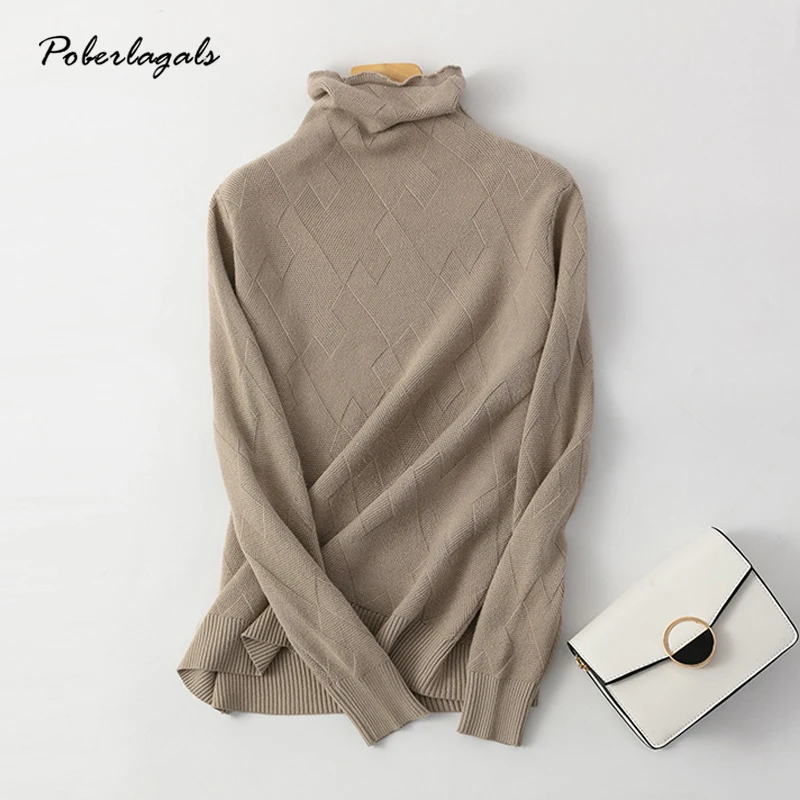 Модный джемпер осенне-зимний Вязанный свитер для женщин 2020 корейский вязаный