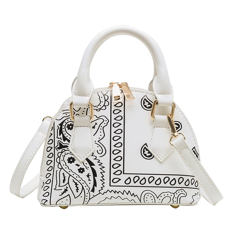 

Fashion Luxury Designer Handbag Printed PU Leather Shell Women's Portable Shoulder Messenger Bag Sac De Luxe Femme Bolso Mujer