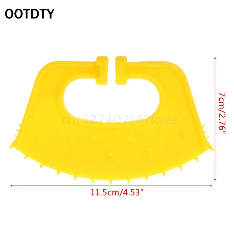 5 шт. телячья кожа пластмассовое кольцо для носа крупного рогатого скота анти