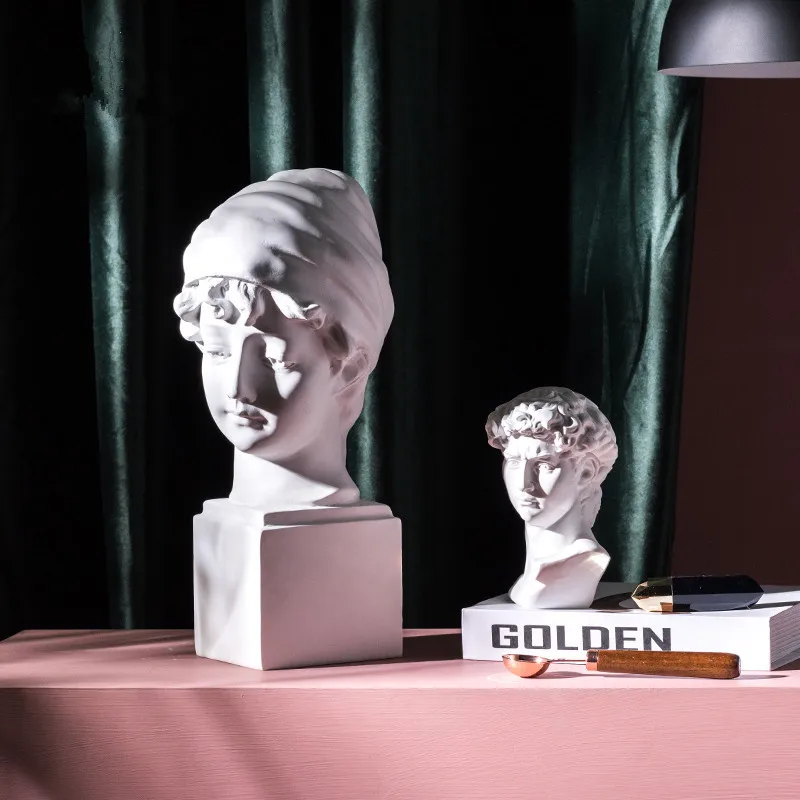 Классическая Греческая статуя Микеланджело Давида Реплика статуэтка украшение