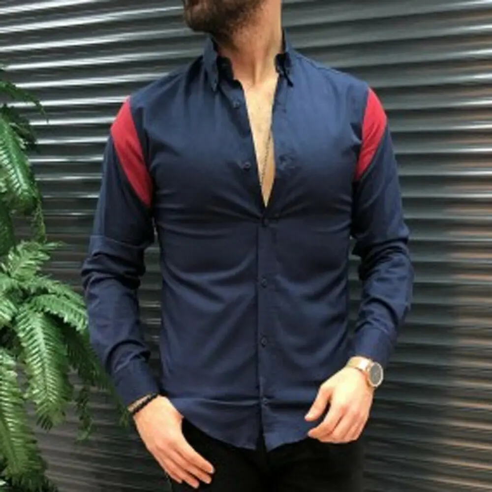 Новинка 2021 модная летняя Европейская и американская мужская рубашка пикантная