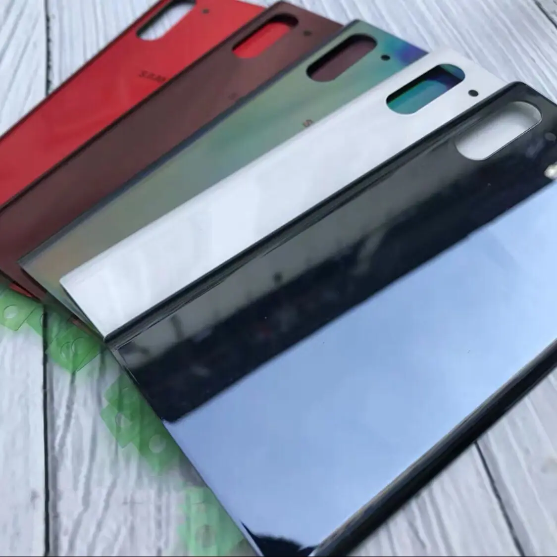 Оригинальный Корпус для Samsung Galaxy Note 10 задняя крышка батарейного отсека Plus