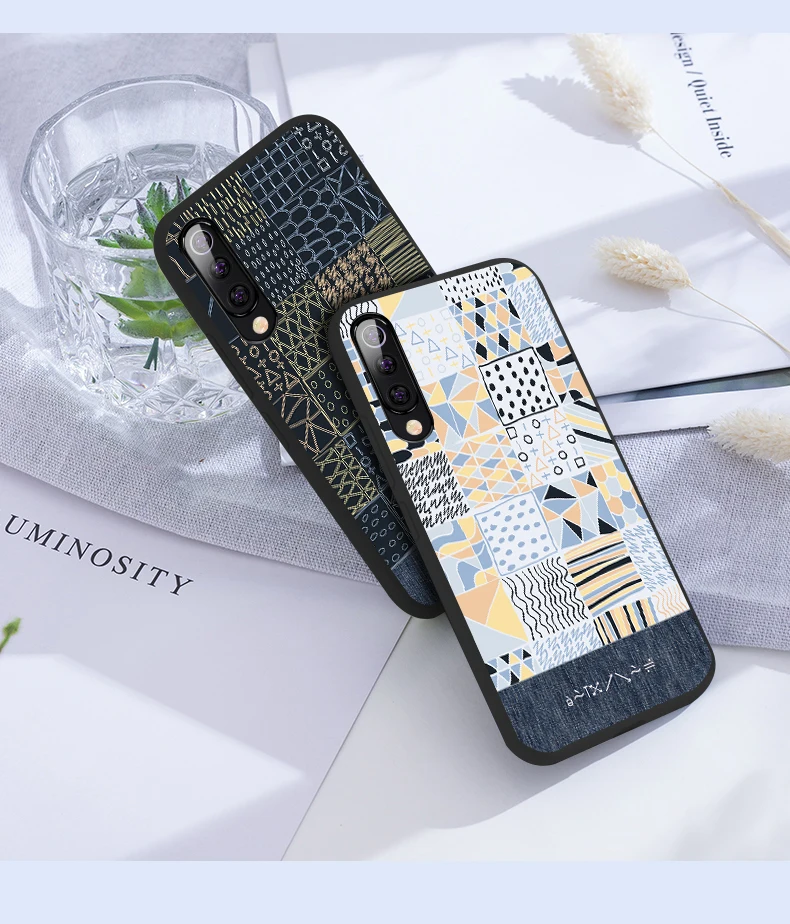 Для Xiaomi mi 9 SE чехол MOFI global mi 9 ударопрочный картина с ракушками art mi 9se прозрачный выпуск Твердый Чехол