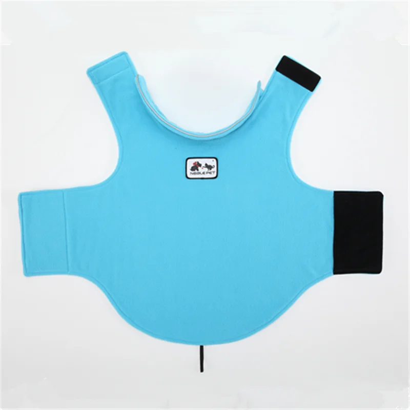 Мягкое флисовое зимнее пальто для собак куртка маленьких и больших теплый жилет