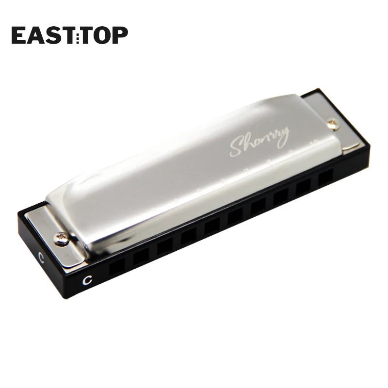 EASTTOP T009-1 10 отверстий блюз-гармоника C Key рот-орган блюз-Арпа диатоническая