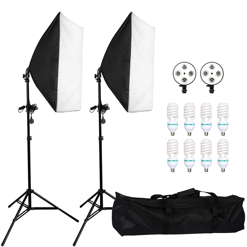 Pаспродажа Софтбокс для фотосъемки, светильник Ing Kit 50x70 см, профессиональный непрерывный светильник 135 Вт, лампа 4 в 1, розетка 2 м, светильник, подставка д... Pаспродажа Софтбокс для фотосъемки, светильник Ing Kit 50x70 см, профессиональный непрерывный светильник 135 Вт, лампа 4 в 1, розетка 2 м, светильник, подставка д...