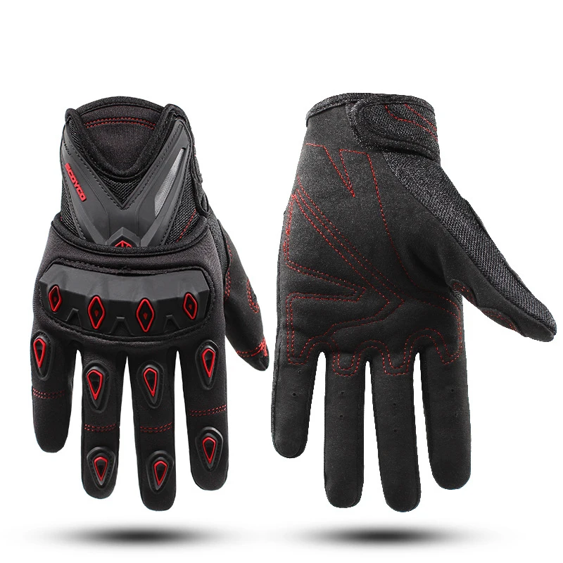 Перчатки для езды на мотоцикле велосипеде все пальцы сезоны амортизирующие