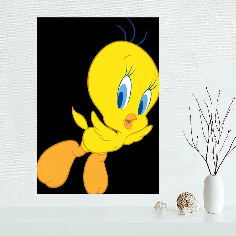 Изготовленный На Заказ морском стиле с надписью Tweety красивый постер на стену для
