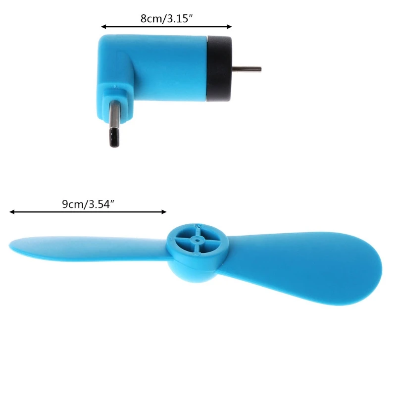 

Creative Mini Portable Micro USB Fan 5v 1w Mobile Phone USB Gadget Fans Tester For Type-C Type C USB-C