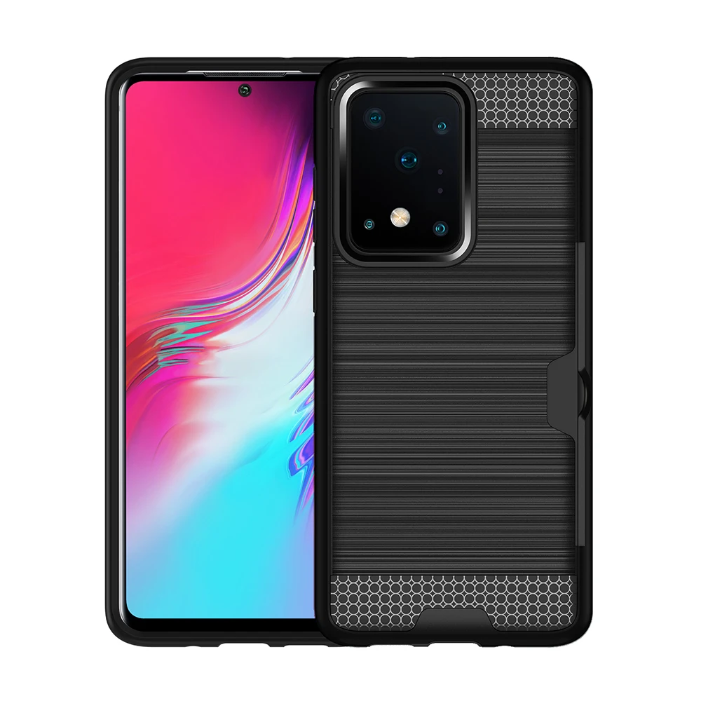 Чехол для Samsung Galaxy S10 Plus S20 Ultra гибридный держатель карт защитный чехол Note 10 Pro 9 8 S7 S8