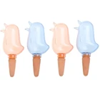 4 шт Птица Форма ясно завод поливальщик ясный с самостоятельным поливом устройств основного хода шарообразные, комнатное растение для полива лампы полива растений шипы АКП