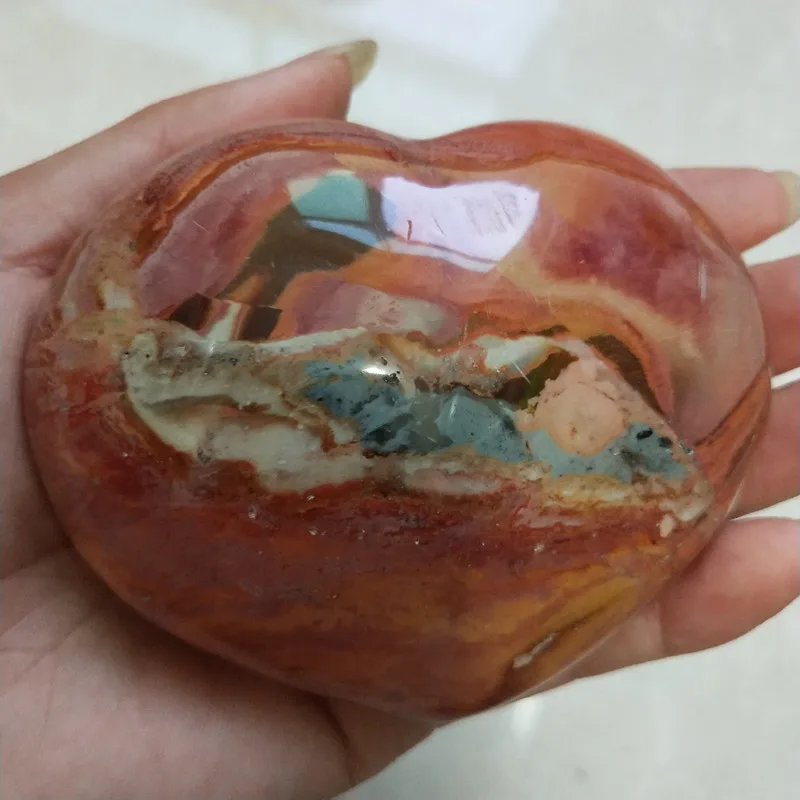 Натуральный морской камень в форме сердца натуральные камни и минералы