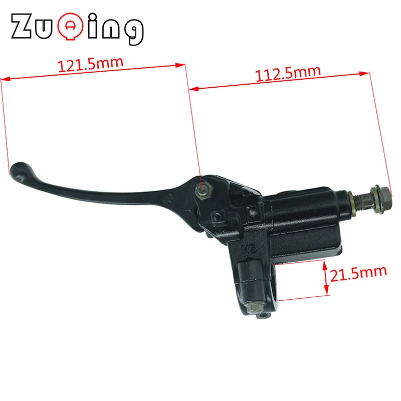 

Motorcycle 7/8" 22mm Front Right Brake Lever Hydraulic Master Cylinder Motorbike Brake Lever Balck For ATV Dirt Bike Scooter
