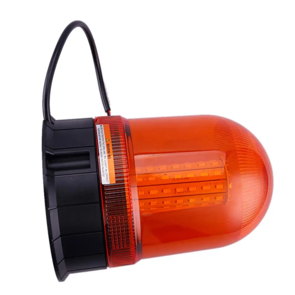 Car 80 LED Warning Alarm Flash Strobe Beacon Emergency Light Amber For Truck School bus Engineering Vehicle | Автомобили и