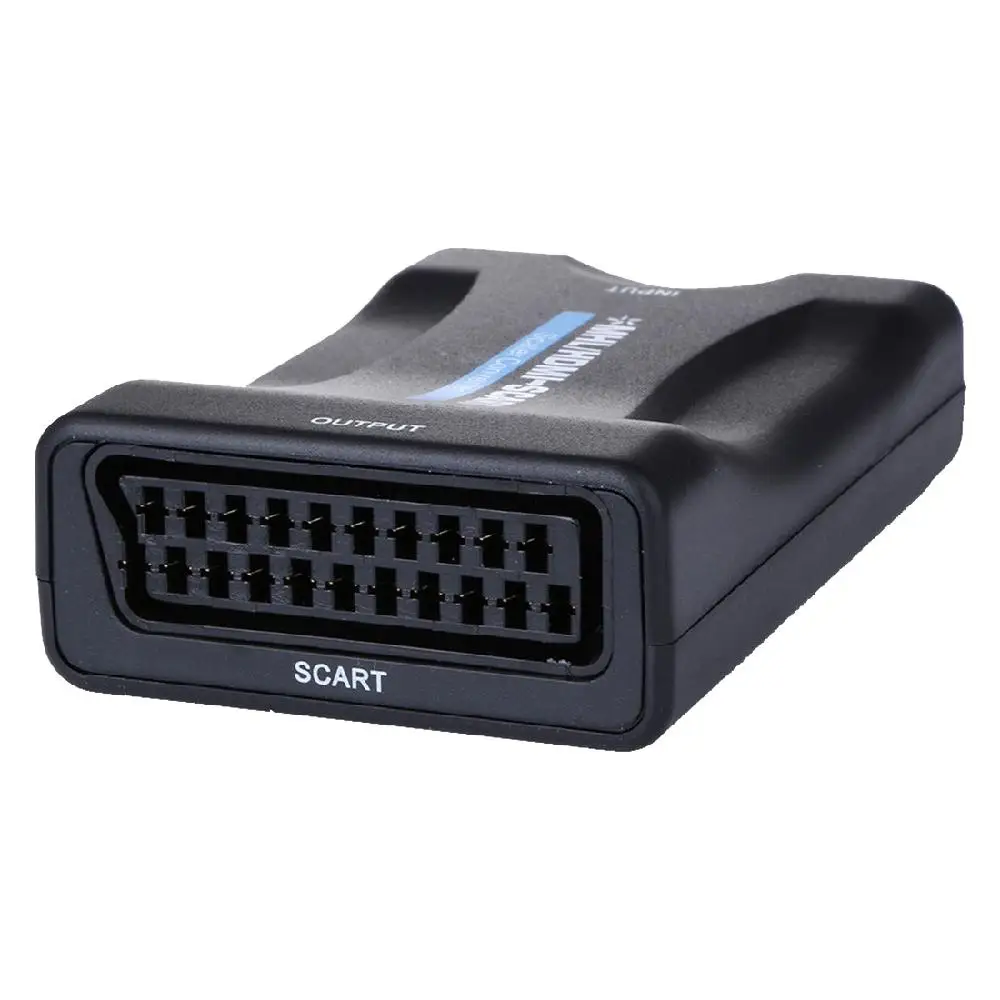 HDMI к SCART адаптер 1080p видео аудио конвертер скейлер смартфон STB DVD r20| |