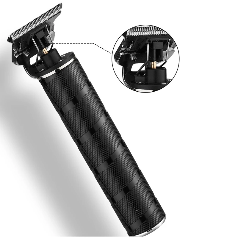 

Electric Pro Li Outliner Clippers Barber Grooming Rechargeable Cordless Cutting T-Blade Trimmer Hair Clippers