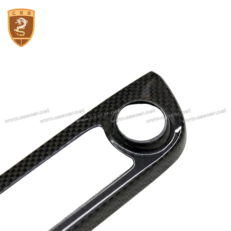 Углеродное волокно центральный регулятор громкости AC Кнопка Крышка отделка