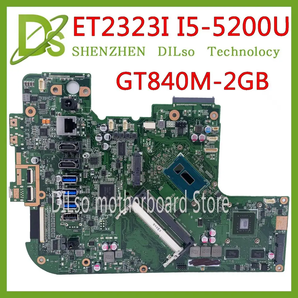 

KEFU ET2323I Computer machine Mainboard For ASUS ET2323I REV1.3 Motherboard all in one i5-5200CPU GT840M 2GB Test original