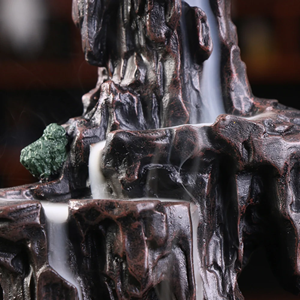 Ароматическая горелка подарок изысканный дом уникальные Ремесла водопад дым